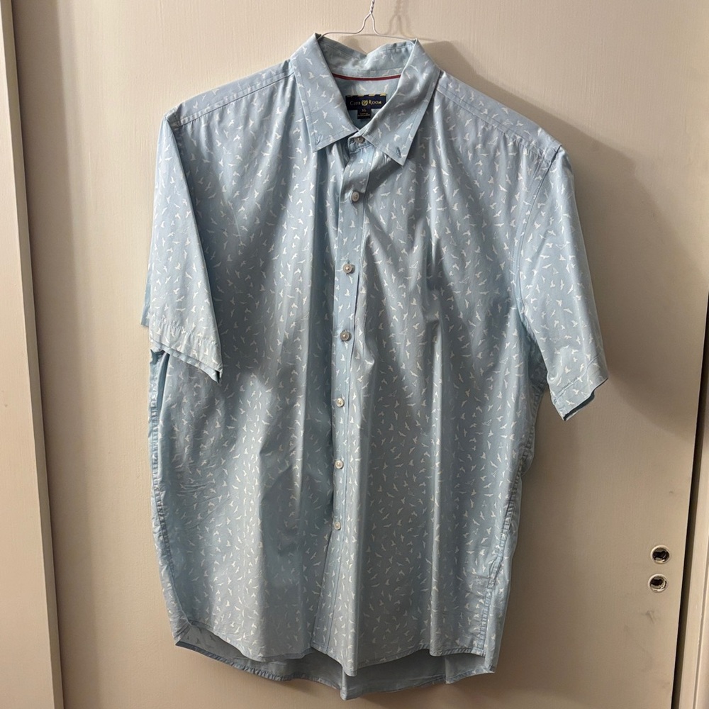 Club Room Sky Blue Casual Shirt